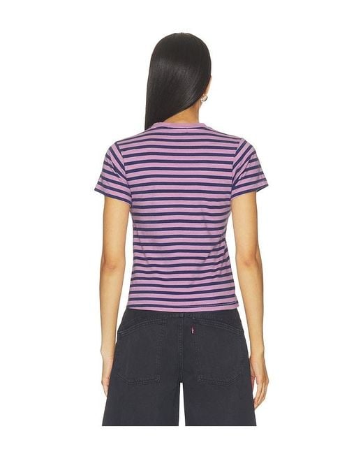Daydreamer Red Stripe 44 Vintage Tee
