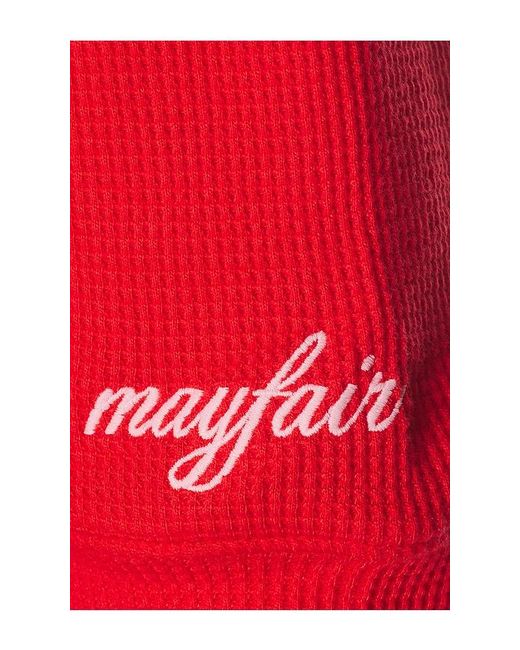 The Mayfair Group Red You'Re A Star Relaxed Hoodie