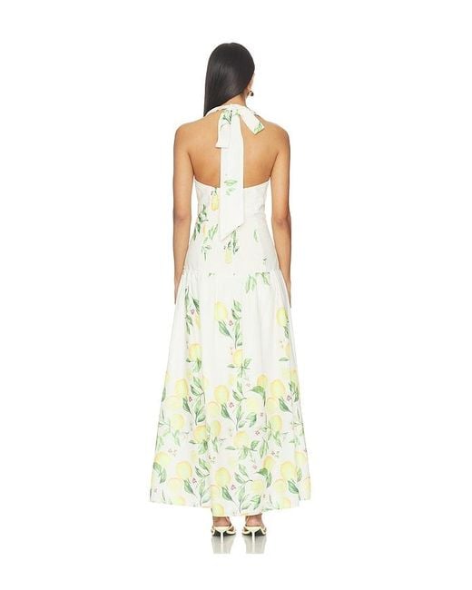 Elliatt White Hana Halter Gown
