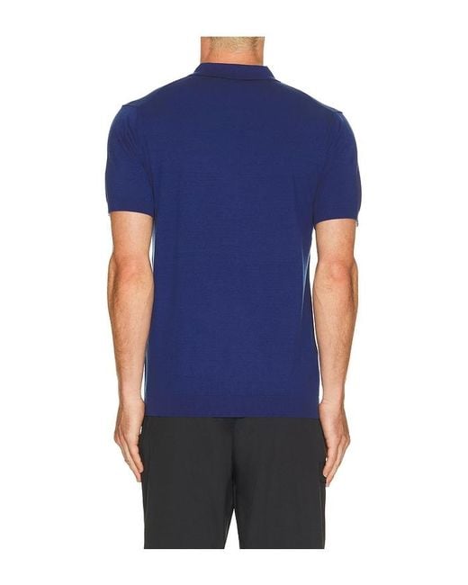J.Lindeberg Blue Ridge Knitted Polo for men
