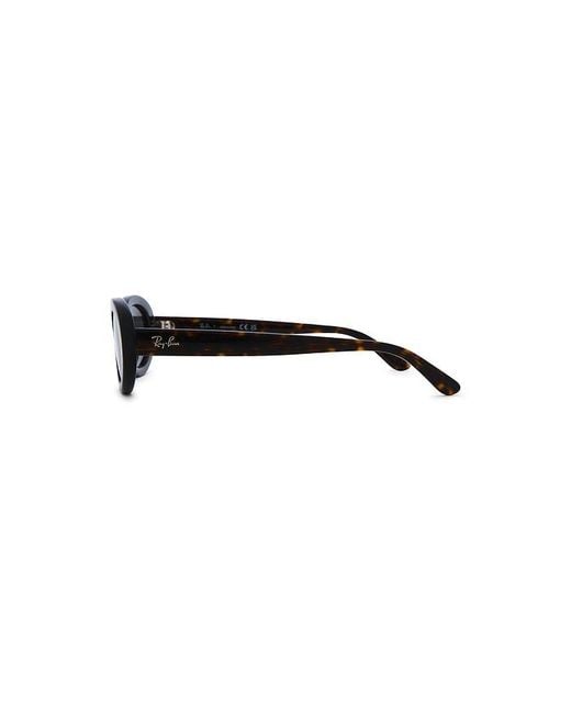 Ray-Ban Black Oval Sunglasses