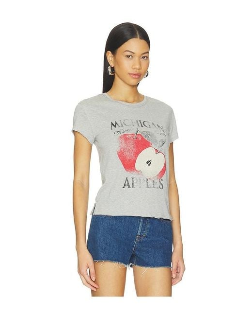 Free People Blue X We The Free Nova Tee Graphic