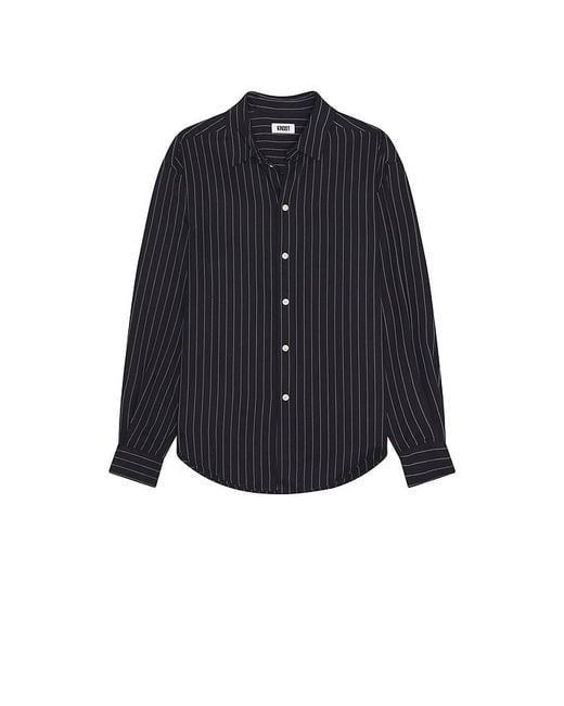 KROST Blue Long Pinstripe Shirt for men