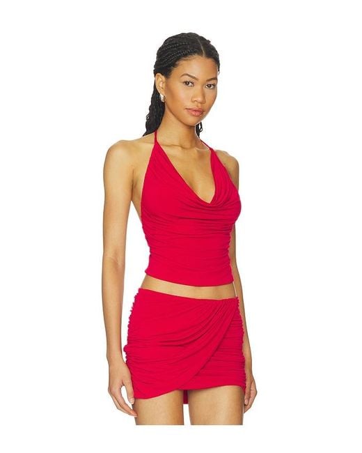 Lovers + Friends Red Lupa Top