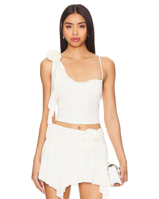 Lovers + Friends White Casey Top