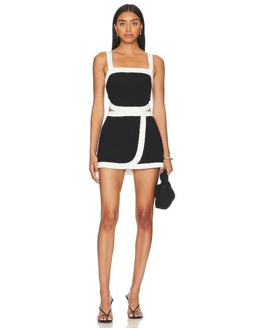 Amanda Uprichard Black Porsha Skort