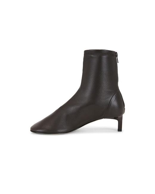 Dear Frances Black Fio Kitten Bootie