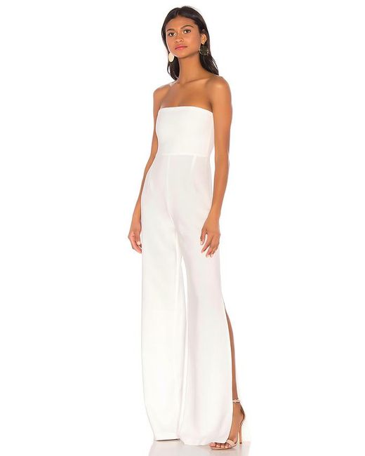 Nookie White Glamour Jumpsuit
