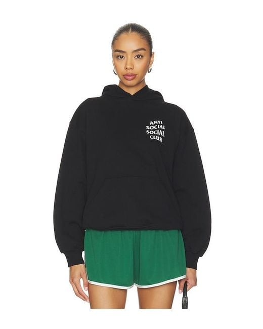 ANTI SOCIAL SOCIAL CLUB Black Clutching Pearls Hoodie