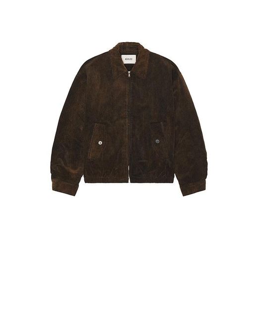 Agolde Brown Cord Torres Jacket for men