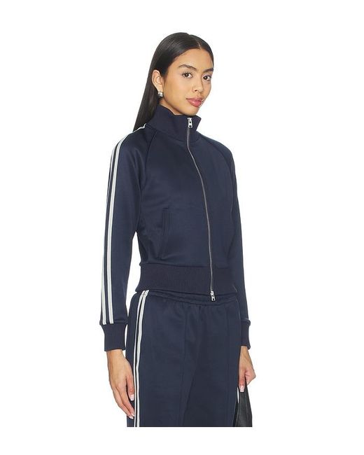 WellBeing + BeingWell Blue The Track Jacket