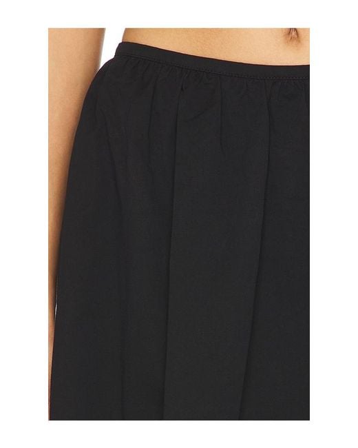 Lioness Black Intuition Bubble Midi Skirt