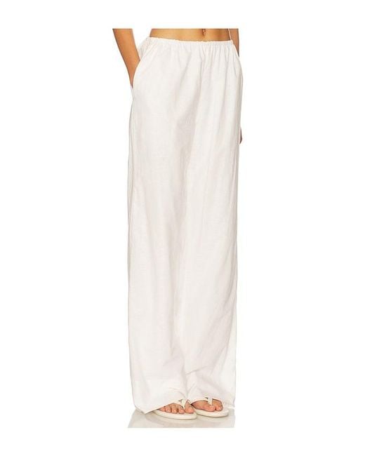 SNDY'S White Ismene Pants
