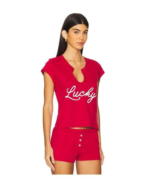 Bella Venice Red Lucky Tee