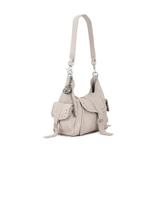 Free People White X We The Free Baby Leigh Bag