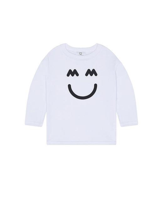 Miles and Milan Happy Tシャツ Blue