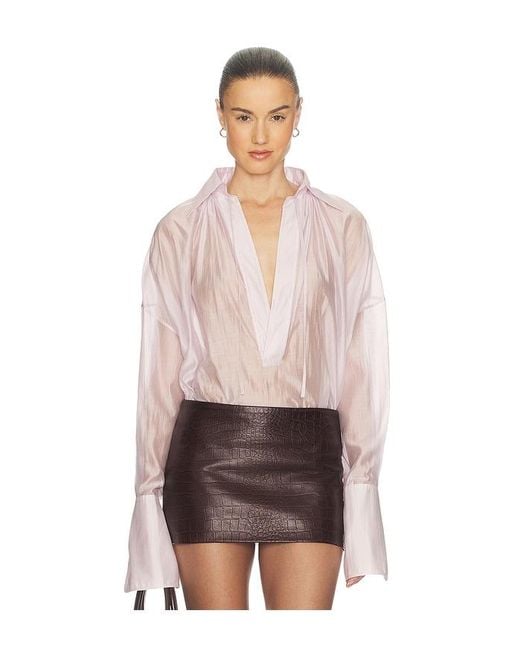 Helsa Multicolor The Poet Blouse