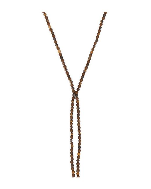 BaubleBar Multicolor Semi Precious Pearl Wrap Necklace