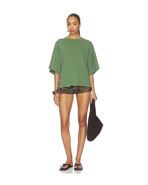 Free People Green X We The Free Atlas Dolman Tee