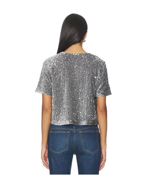 Steve Madden Blue Cressa Top