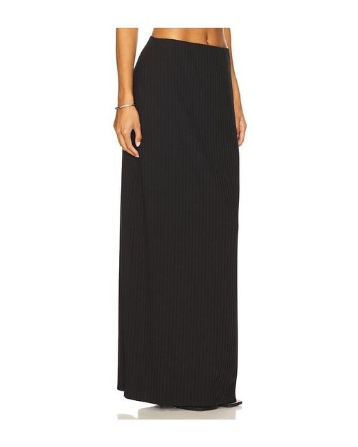 Lovers + Friends Black Cassie Maxi Skirt