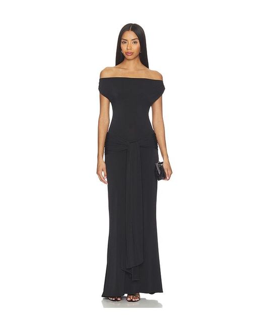 Show Me Your Mumu Blue Winona Wrap Maxi Dress
