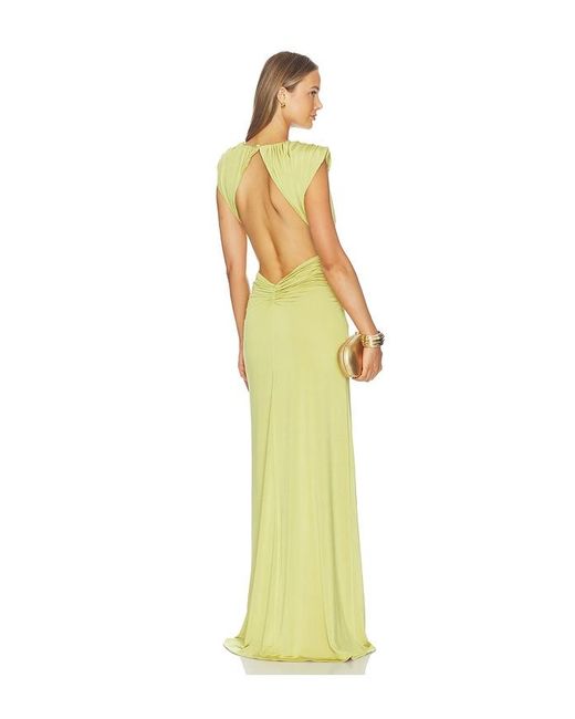 AWAVE Studio Yellow Maxi Dress