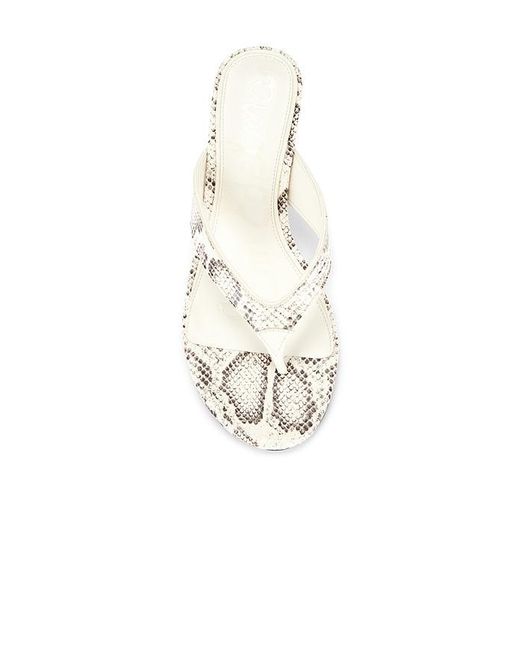 Sam Edelman White Amie Sandal