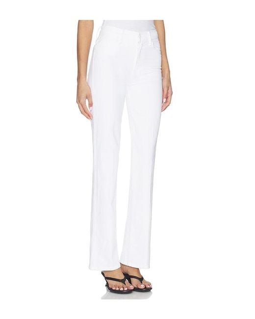 Mother White The Kick It Jeans