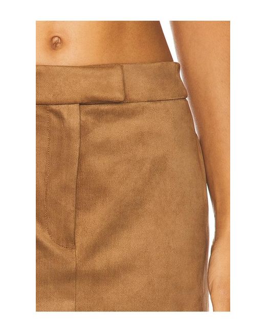 House of Harlow 1960 Multicolor X Revolve Della Faux Suede Mini Skirt
