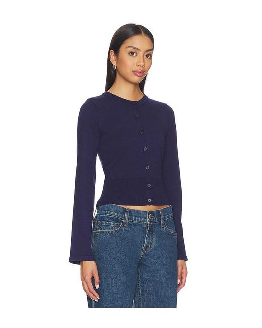 MORE TO COME Blue Lindsey Cardigan
