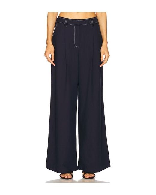 Acler Blue Oreston Pant