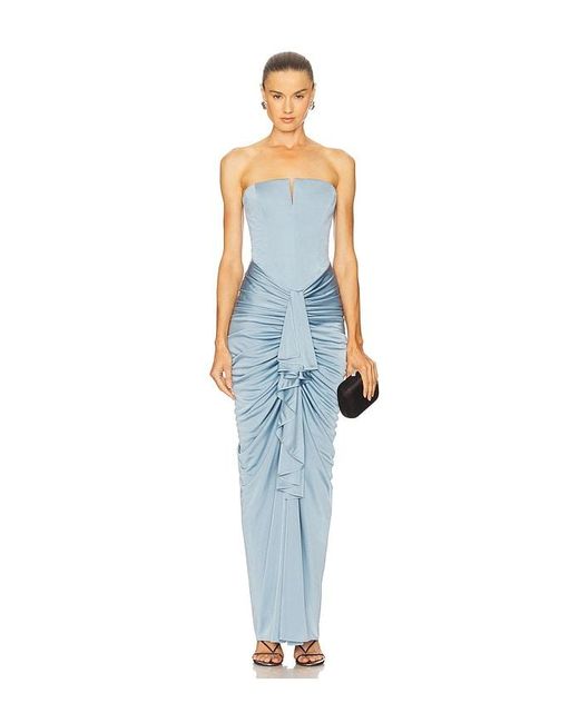 Et Ochs Blue Selena Gown