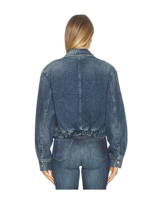 Agolde Blue Shane Jacket