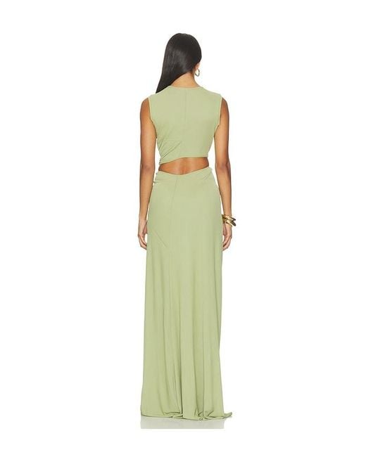 Sid Neigum White Triple Loop Knit Dress
