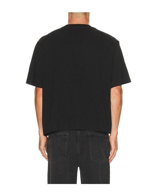 True Religion Black Short Sleeve Graffiti Boxy Tee for men