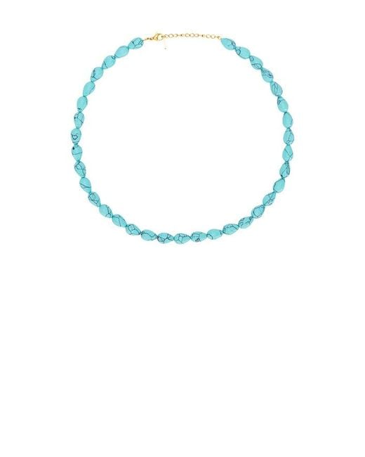 Casa Clara Blue Aquarius Beaded Necklace