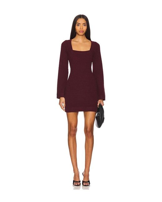 Sancia Red The Carmen Knit Dress