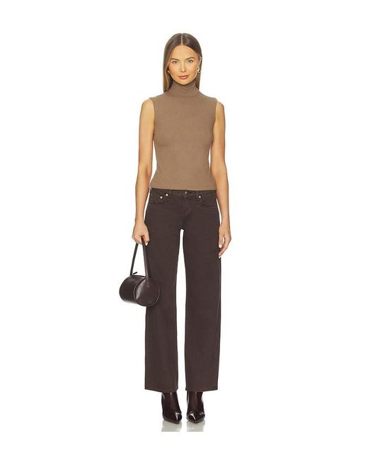 Rag & Bone Multicolor Saige Low Rise Relaxed Straight Jeans