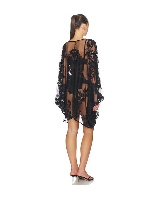 Caftán En Color Negro Talla (También En Xs/S) Norma Kamali de color Black