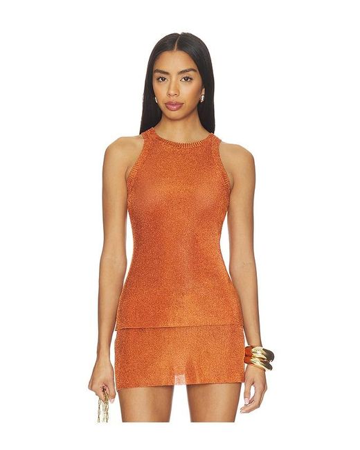 GUIZIO Orange X Revolve Millie Top