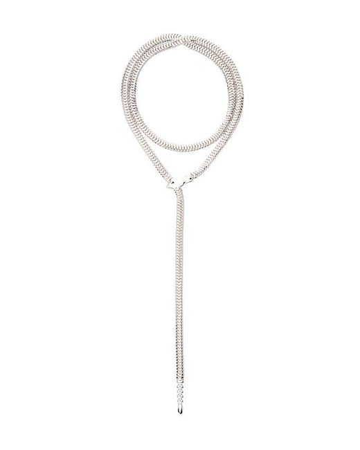 Ettika Metallic Wrap & Clip Dual-Wear Waist And Necklace Chain
