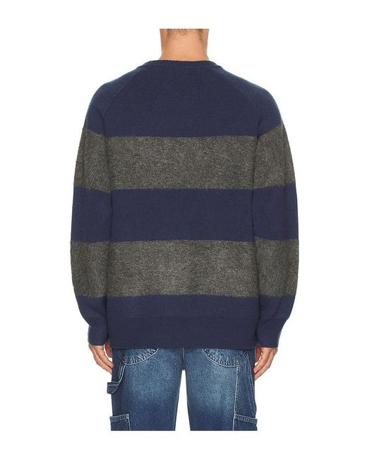 Stan Ray Blue Knitted Sweater for men