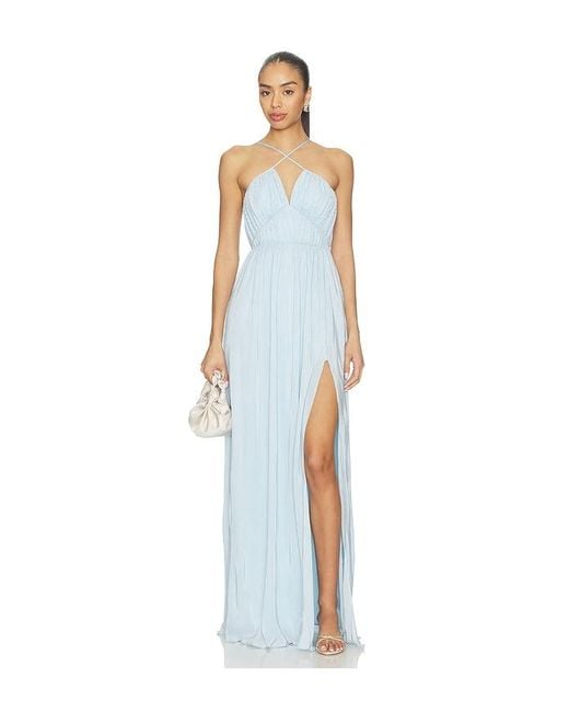 Lovers + Friends White Annia Gown