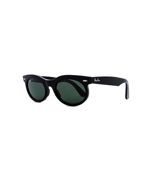 Ray-Ban Black Wayfarer Oval Sunglasses