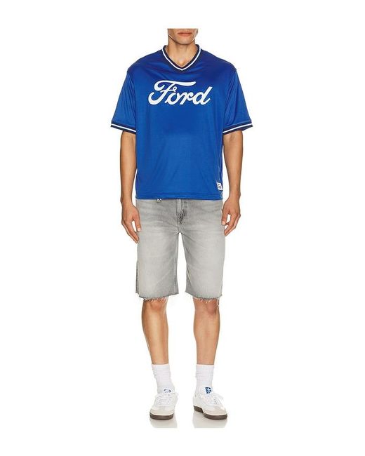 Junk Food Blue Ford Soccer Jersey for men