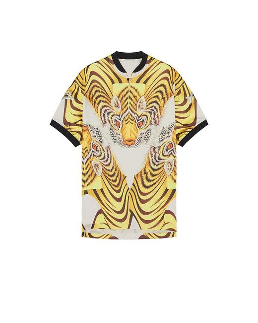 Y-3 Yellow Tiger Satin Jersey for men