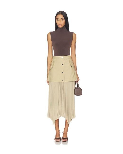 Veronica Beard Natural Patricka Skirt