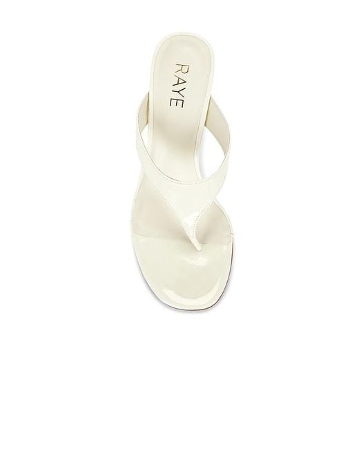 Raye White Serine Sandal
