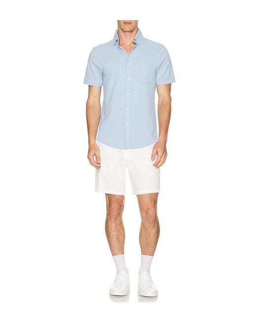 Rhone White 7 Nomad Tech Chino Short for men